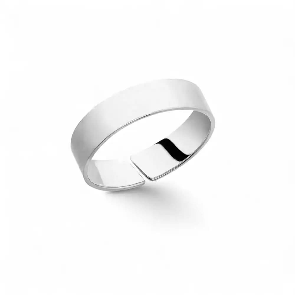 Zyro - Anneau Mode Platine Unisize - 4NewGen