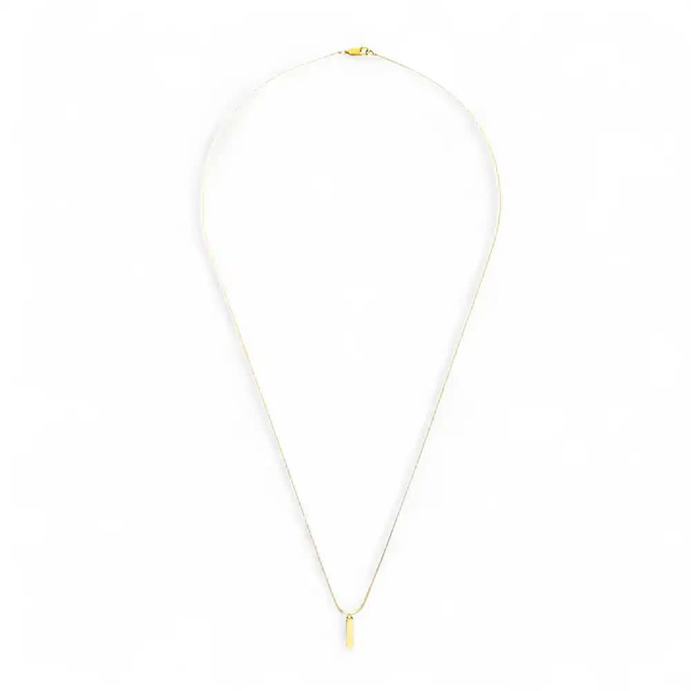 Zéro - Collier Ras-du-Cou Acier 4NewGen.