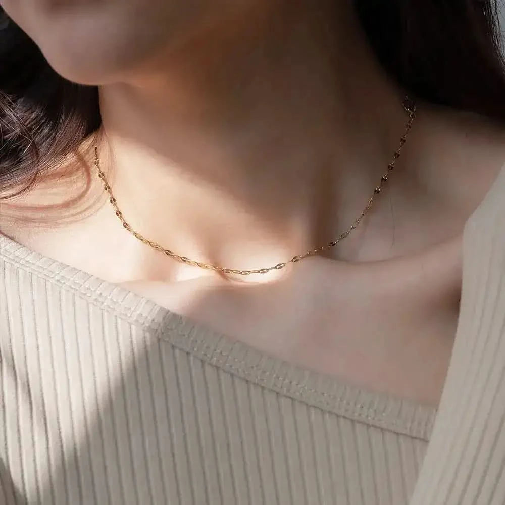 Syra - Collier Personnalisable en Acier, Superposition Élégante - 4NewGen