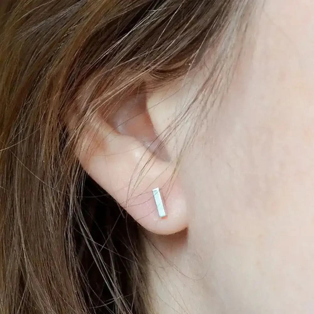 Lyssa - Boucles d'Oreilles Acier Petits Modèles Tendance - 4NewGen