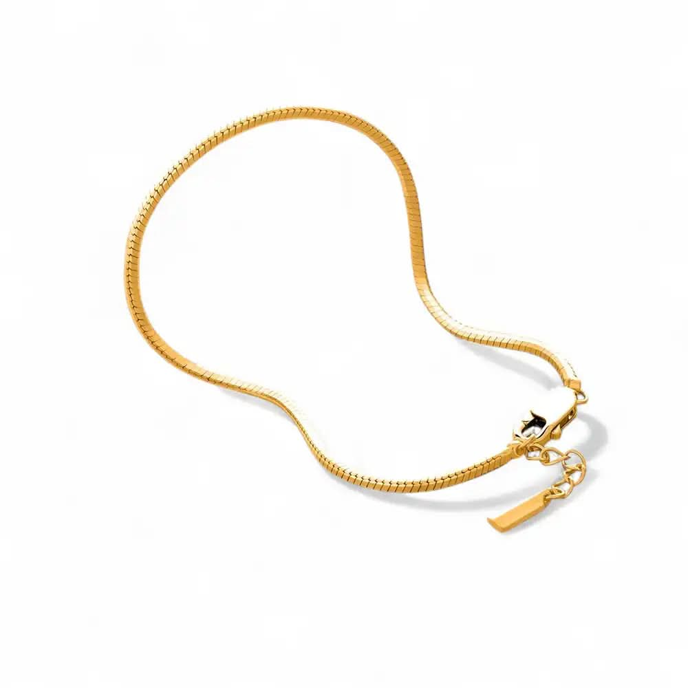 EDGE - Bracelet Acier Biseauté Argent 4NewGen.
