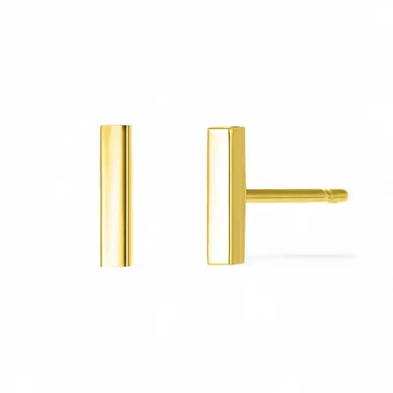 Lyssa - Boucles d'Oreilles Acier Petits Modèles Tendance - 4NewGen