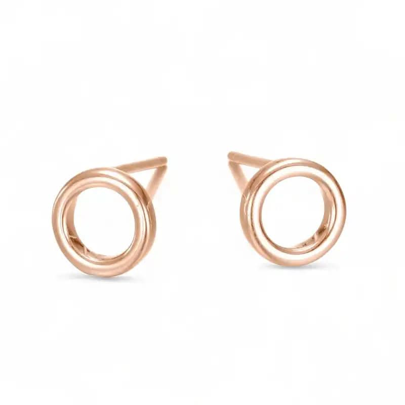 Lyssa - Boucles d'Oreilles Acier Petits Modèles Tendance - 4NewGen