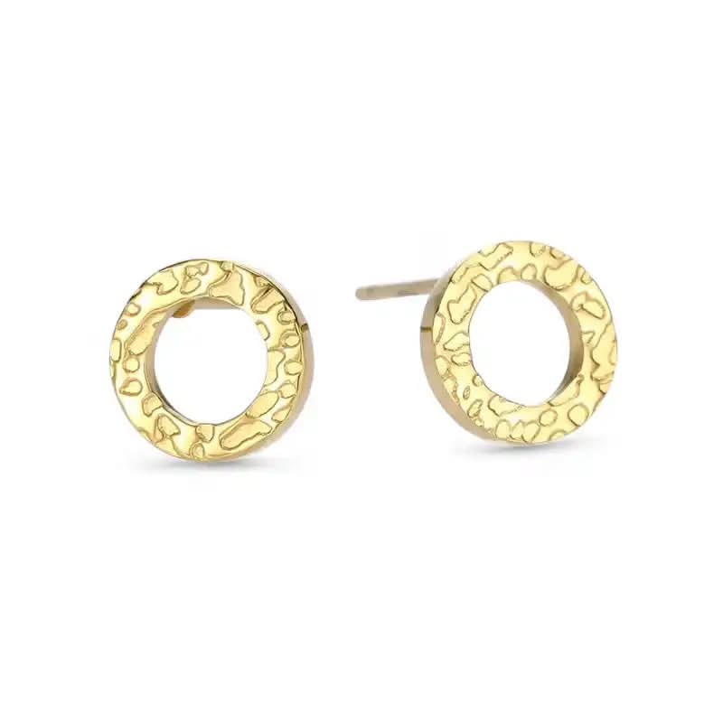 Lyssa - Boucles d'Oreilles Acier Petits Modèles Tendance - 4NewGen
